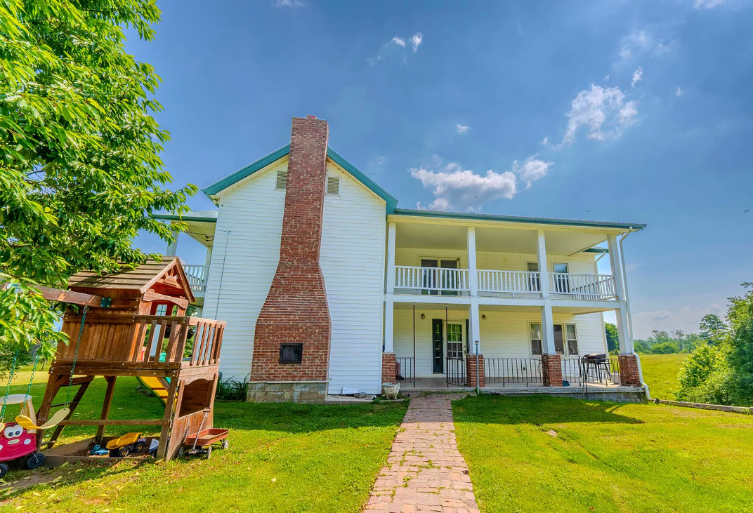Pretty setting! On six acres in West Virginia. $289,000