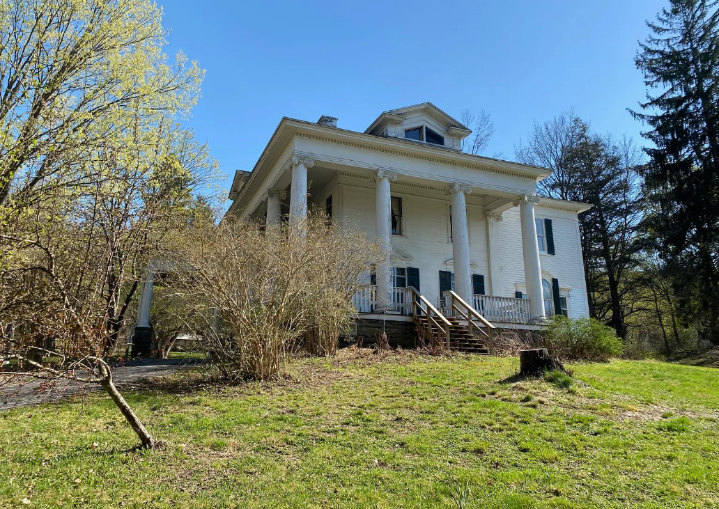 Wow! On 63 acres in New York! Collis P. Huntington House, almost 5,000 sf. $725,000