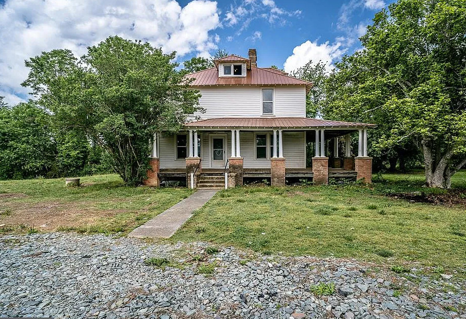 Fixer Upper Alert! Pretty setting! Two acres in Virginia. $246,000
