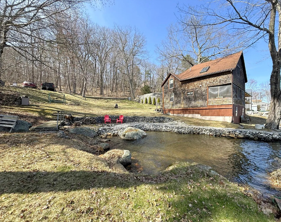 How’s that for waterfront! Circa 1940 in Maine. $300,000