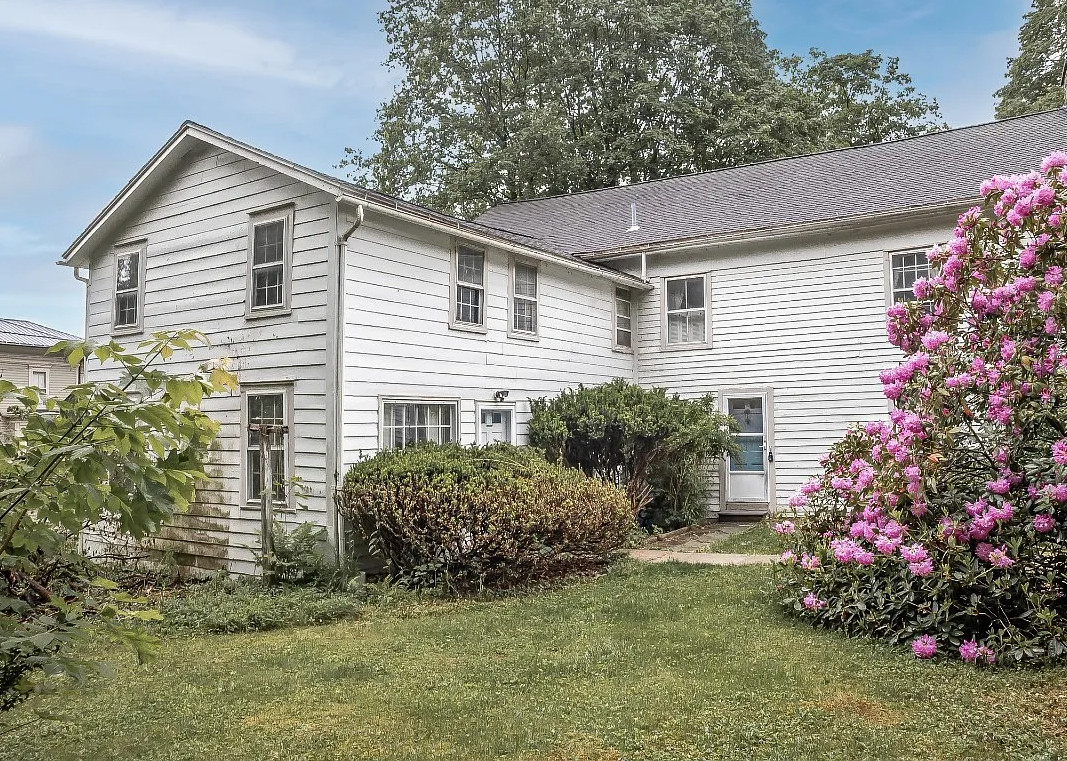 Great details inside! Circa 1860. Over five acres in New York. $175,000