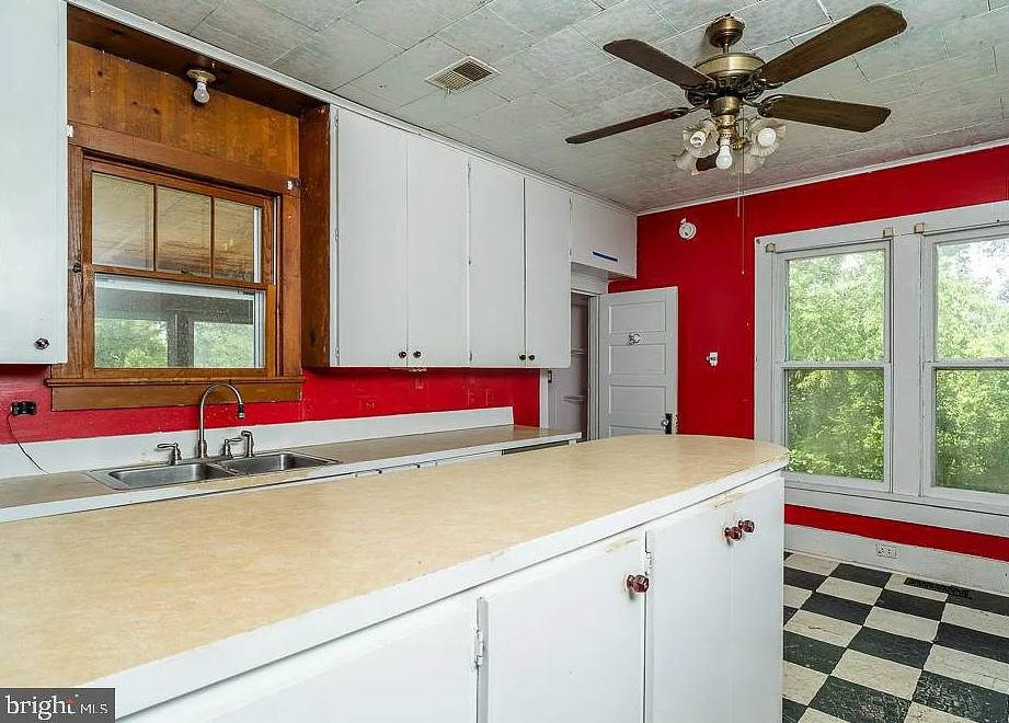 Fixer Upper Alert! Pretty setting! Two acres in Virginia. $246,000