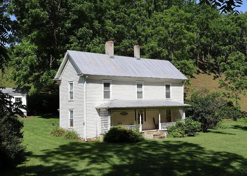 Such a pretty setting! Over five acres in Virginia with fruit trees. $299,900