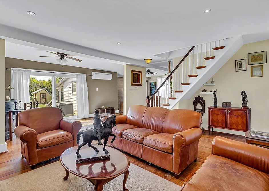 A lot of natural light! Nice setting! Over two acres in Virginia. $322,500