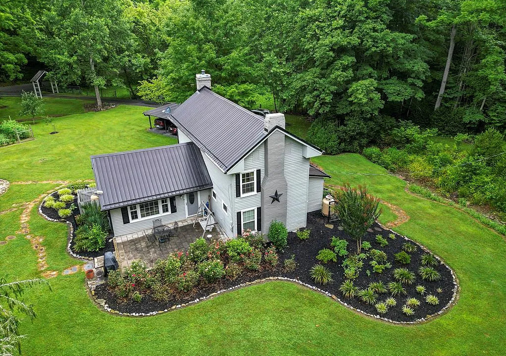 Park-Like Setting! And there are goats. Over two acres in Virginia. $299,000