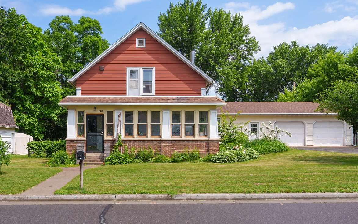 Nice details inside! Circa 1910 in Wisconsin. $255,000