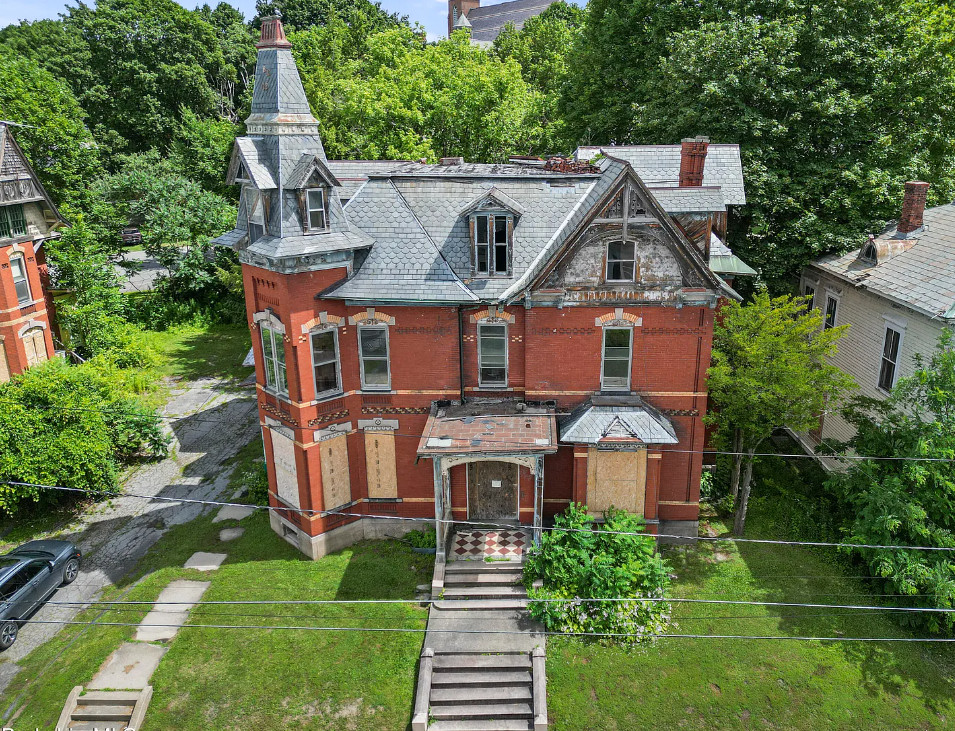 $67,000. Look at the woodwork! Circa 1890 in Massachusetts.