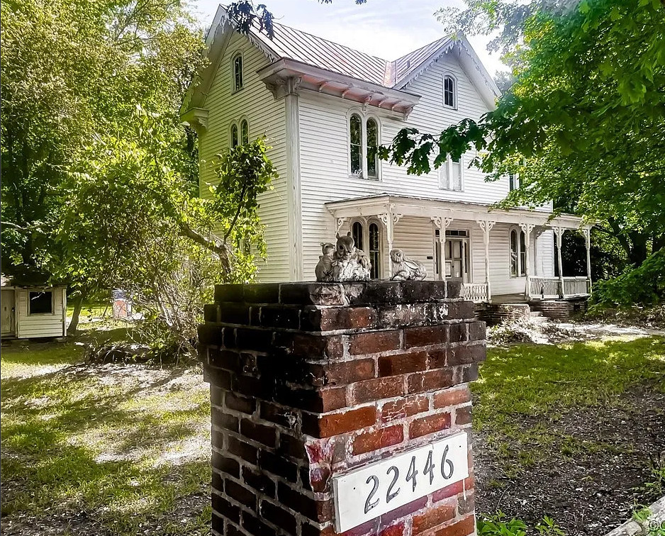 Fixer upper alert! Nice staircase! Over two acres in Virginia. $98,000