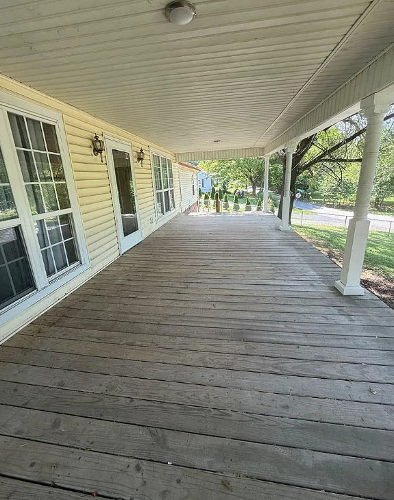 Nice porch and trees! Ten acres in Kentucky. $189,000
