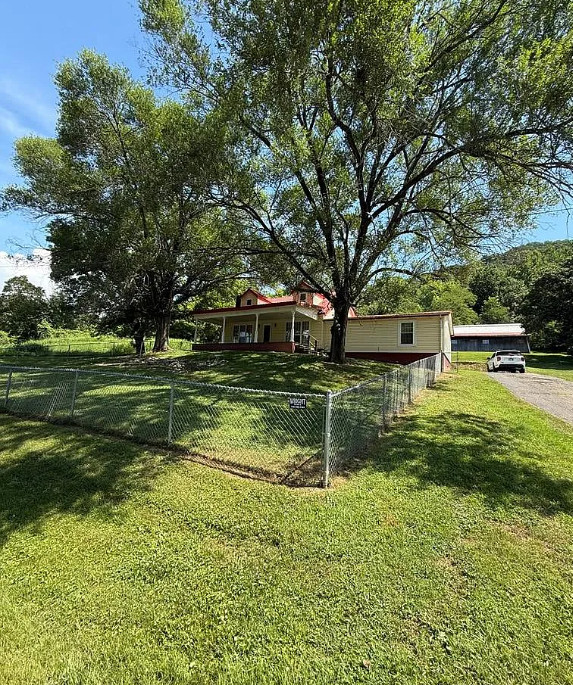 Nice porch and trees! Ten acres in Kentucky. $189,000