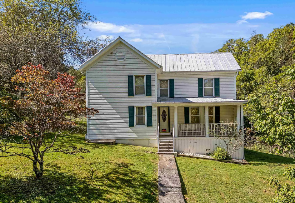 Pretty setting and views! On eight acres in Virginia. $315,000