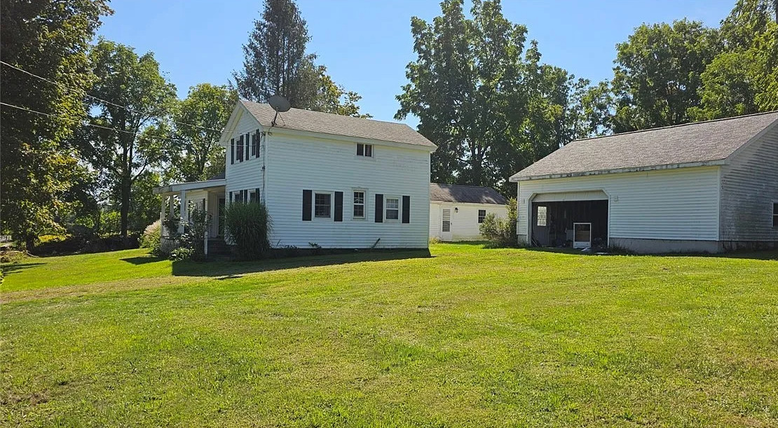 Nice farmhouse! Circa 1840. Over two acres in New York. $199,900