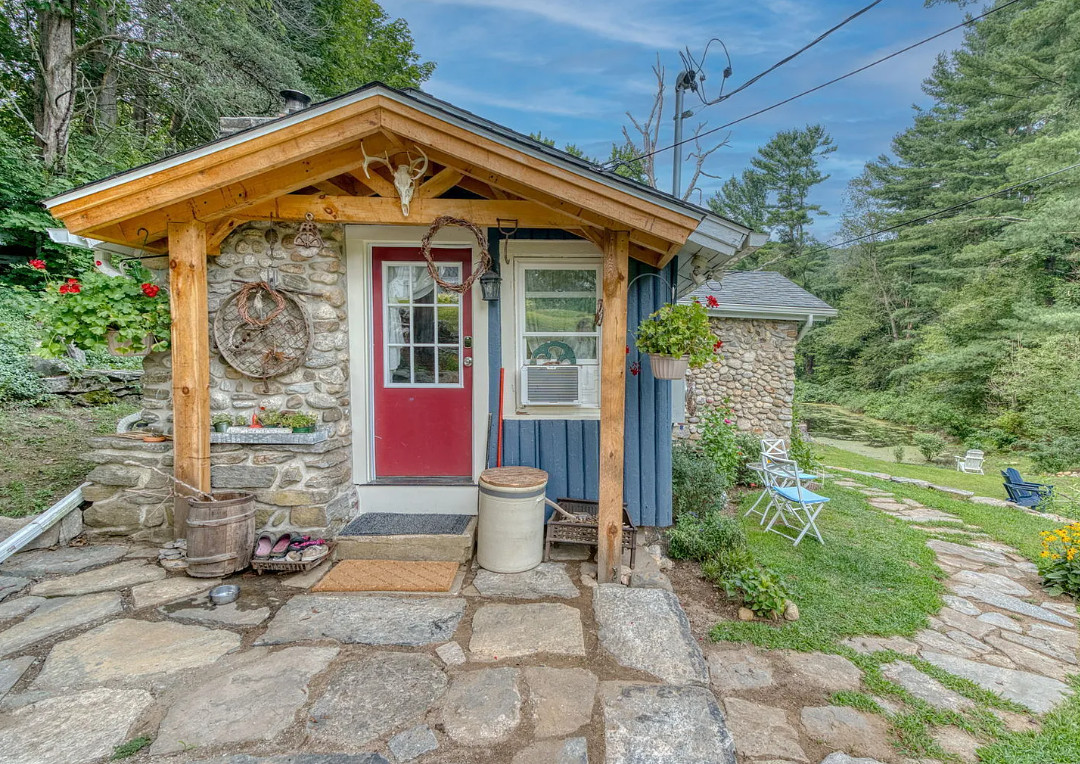 TWO cute cottages and a pond! Over one acre in Connecticut. $299,900