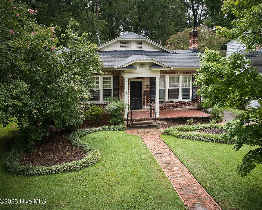 Pretty interior! Nicely maintained house! C. 1928 in North Carolina. $254,900