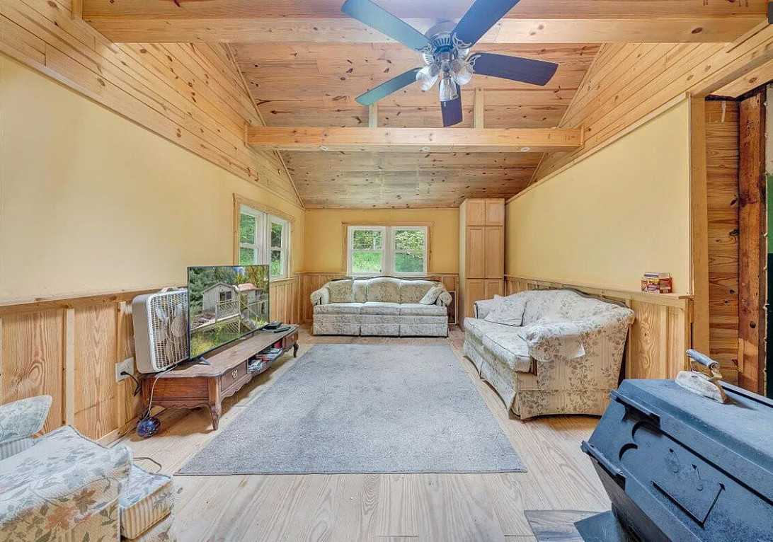 Beautiful area! Interior was surprising! Two acres in Virginia. $85,000!