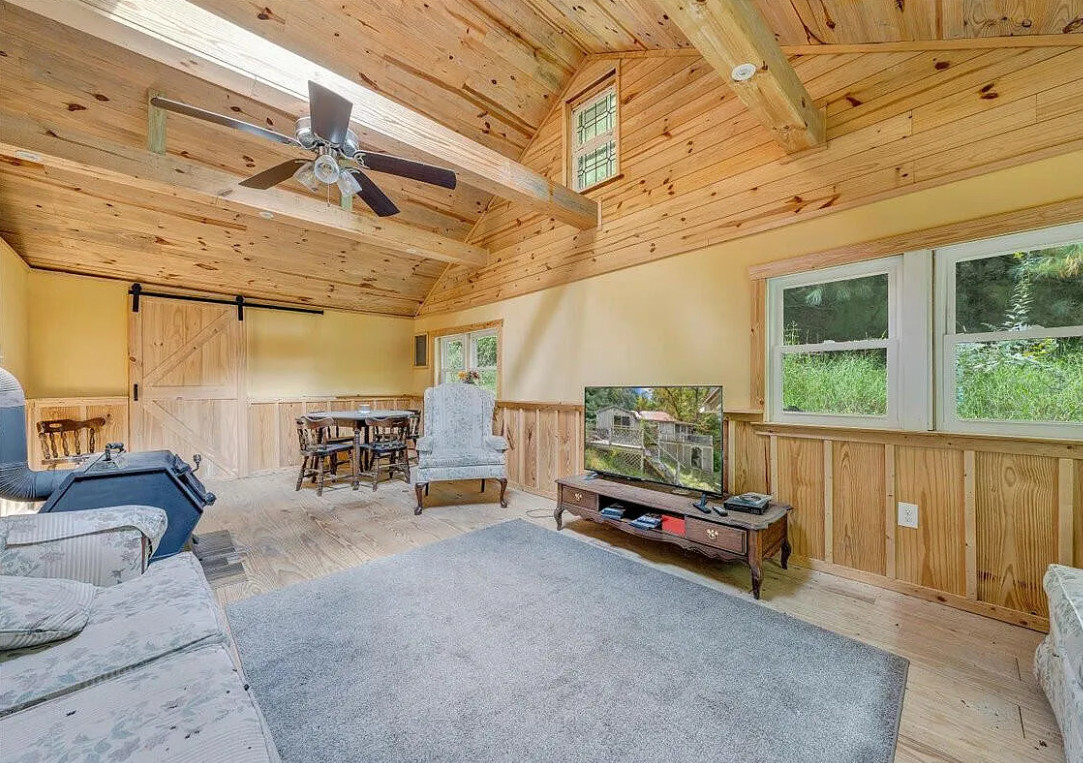 Beautiful area! Interior was surprising! Two acres in Virginia. $85,000!