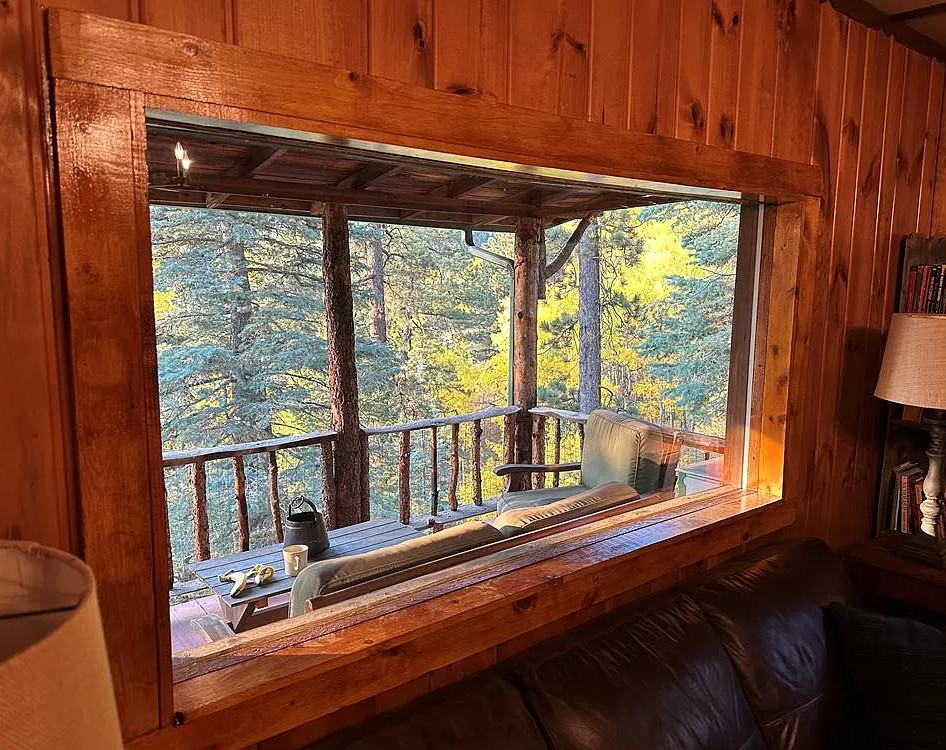 Colorado Cabin! Includes furniture, snow blower and kayaks. C. 1943. $349,000