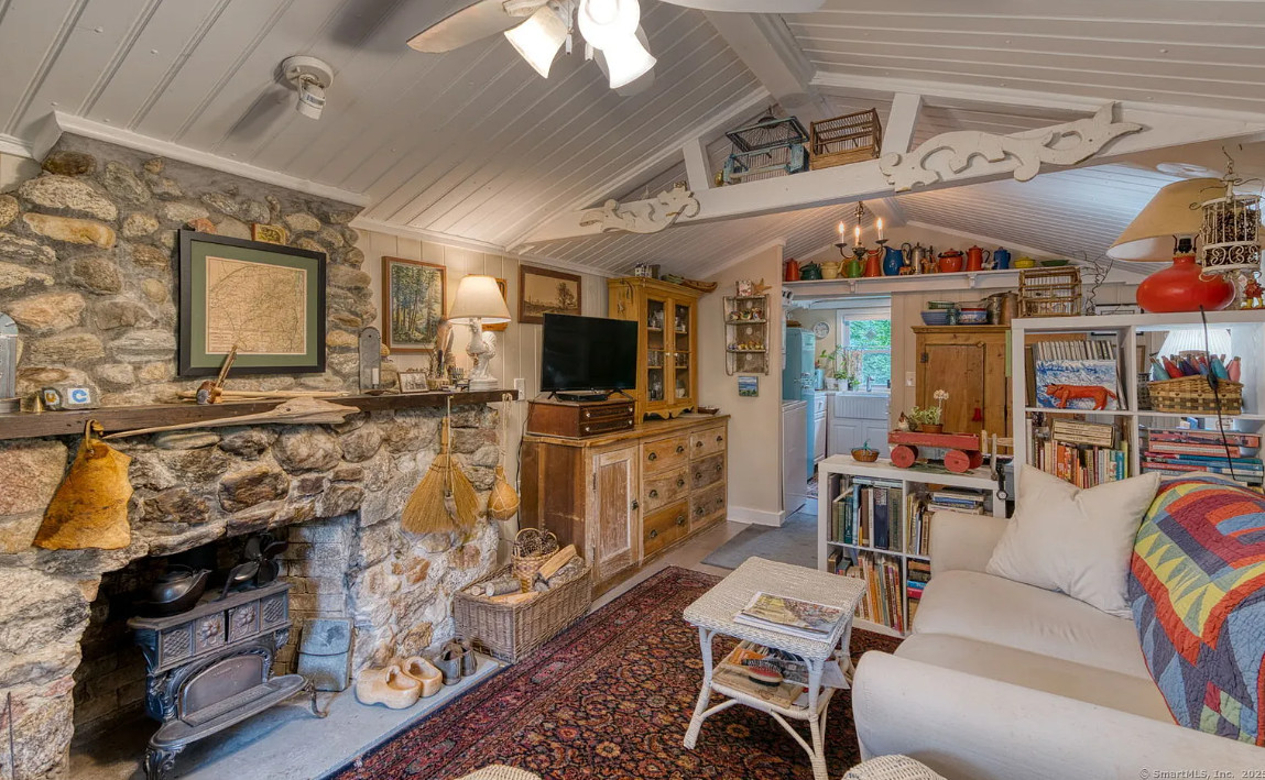 TWO cute cottages and a pond! Over one acre in Connecticut. $299,900