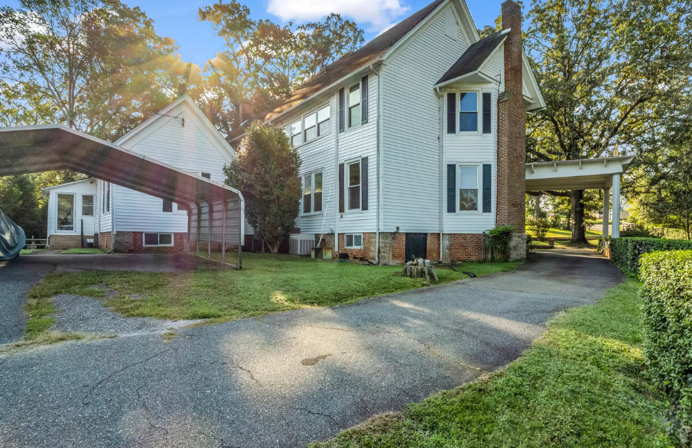 Like a time capsule. Has a pool! 16 acres in North Carolina. $550,000