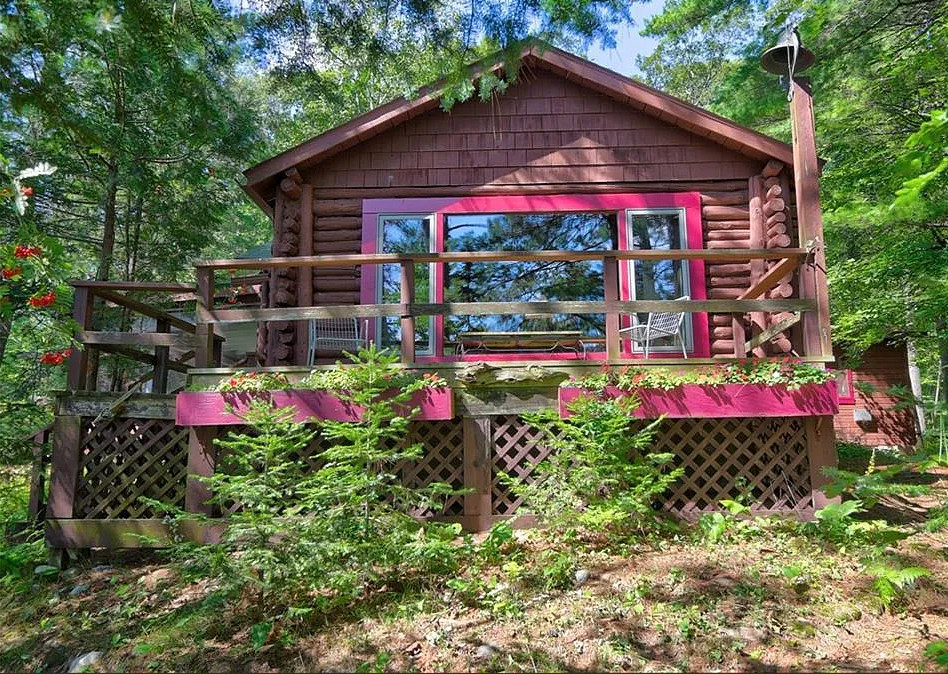 Pretty setting! Has a guest cabin! On 13 acres in Wisconsin. $499,900