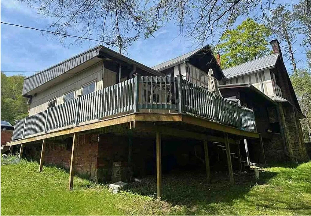 This Tudor style home is pretty! Circa 1920. Three acres in Pennsylvania. $275,000