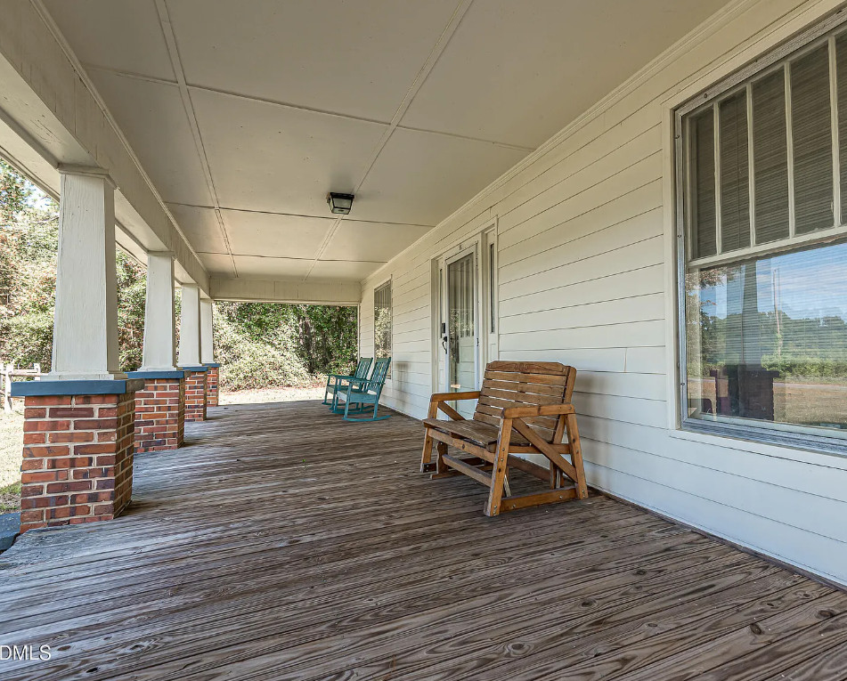 Big kitchen and upper hall! Over two acres in North Carolina. $250,000