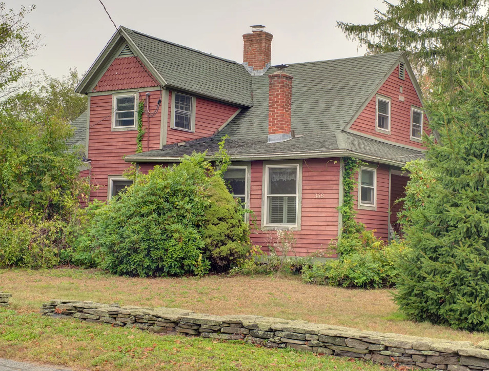 Pretty setting! Pretty house! Big outbuilding! Two acres in Connecticut. $245,900