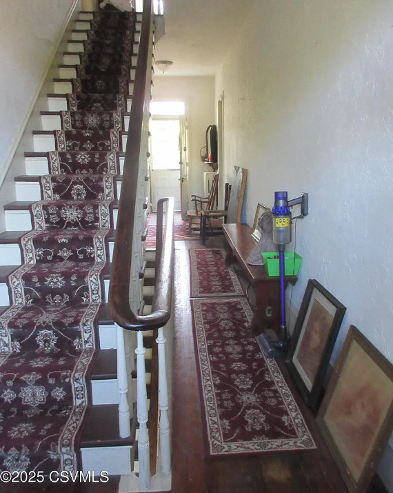 $55,000! Nice staircase and library! Fixer upper alert. Over an acre in Pennsylvania.