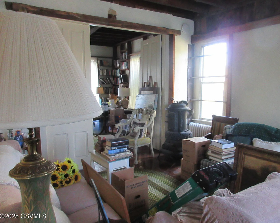 $55,000! Nice staircase and library! Fixer upper alert. Over an acre in Pennsylvania.