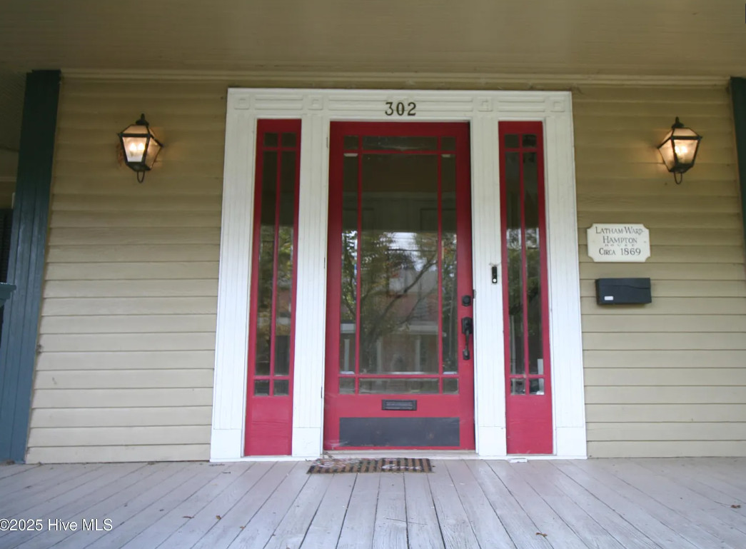 Beautiful staircase! Not far from Outer Banks. C. 1869 in North Carolina. $259,900