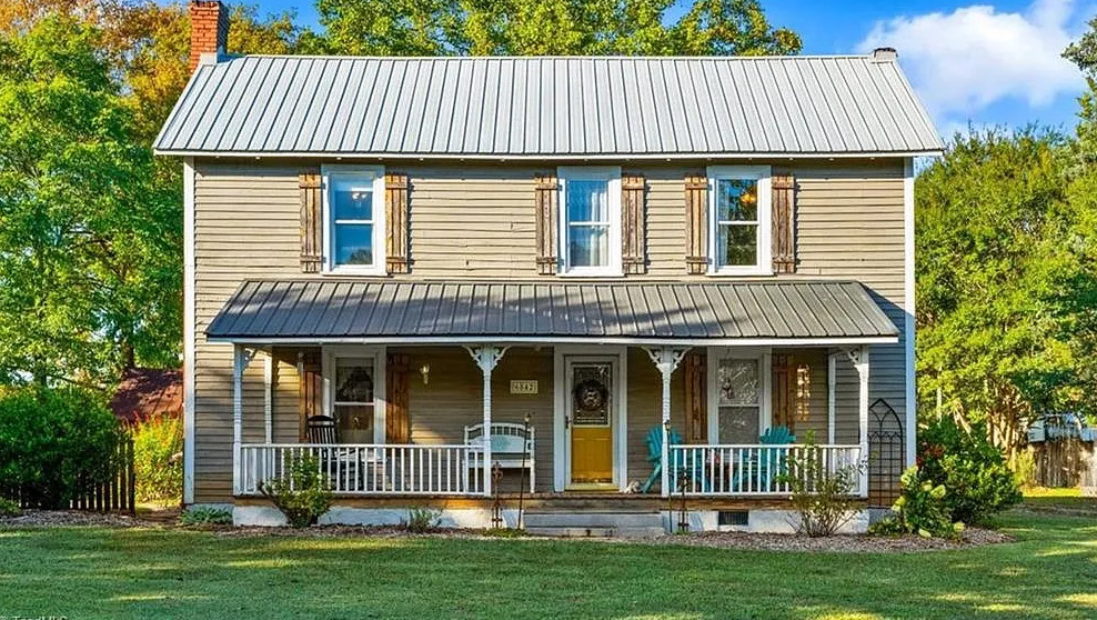 Bead board for days! Circa 1910 in North Carolina. $254,900