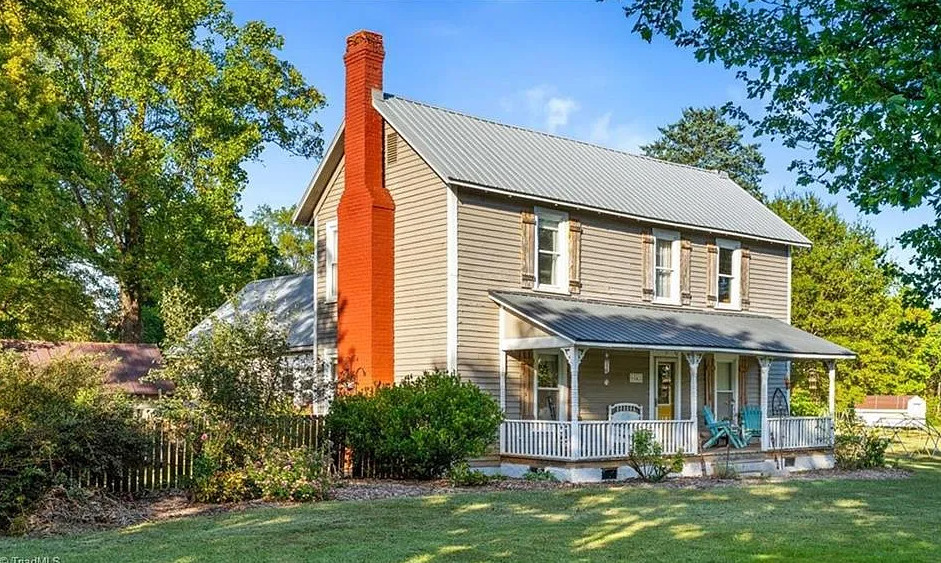 Bead board for days! Circa 1910 in North Carolina. $254,900