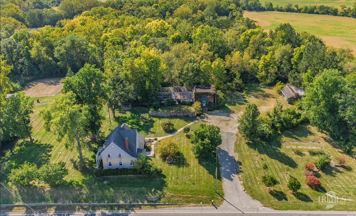 Nice acreage! Circa 1917. Over 14 acres in Indiana. $349,900