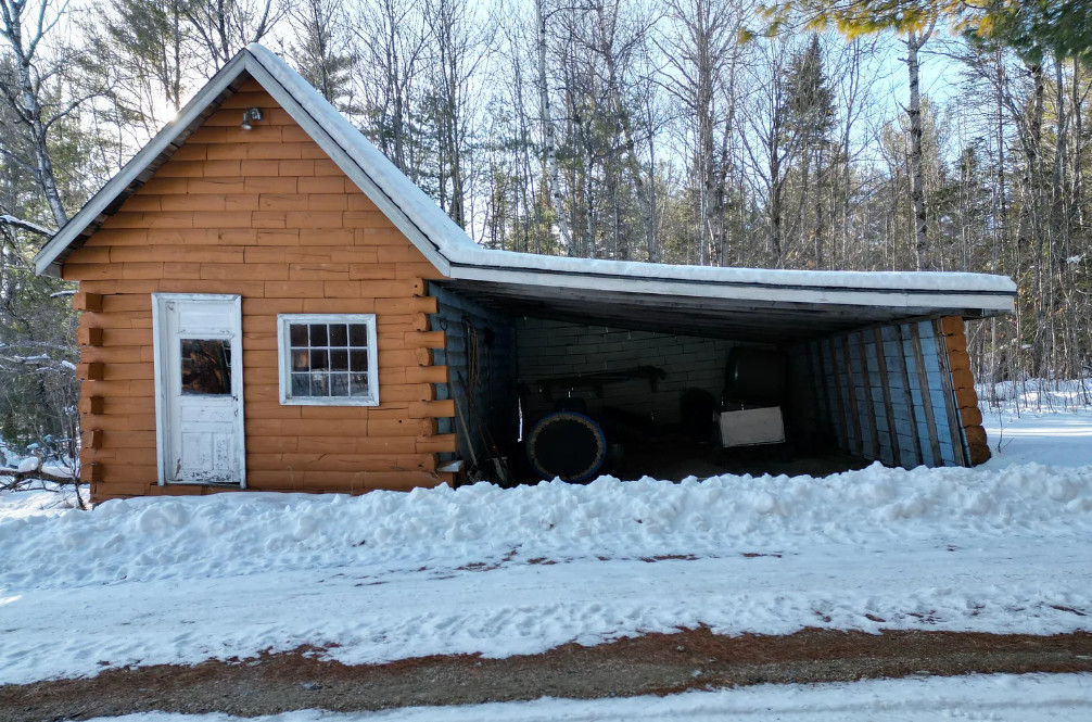On 44 acres in Maine! Love the greenhouse! C. 1939. $239,000