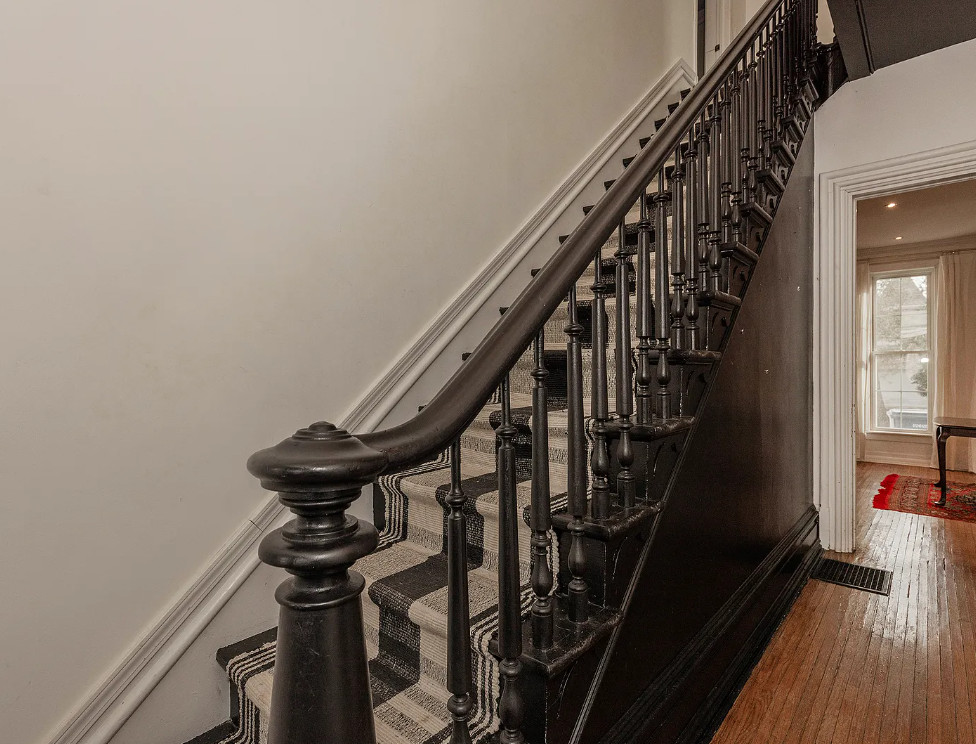 Pretty interior! Nice kitchen! Circa 1897 in Illinois. $189,900