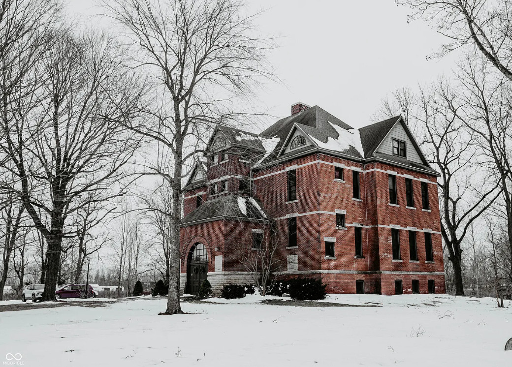 Former school! Over 8,000 square feet! On two acres in Indiana. $829,000