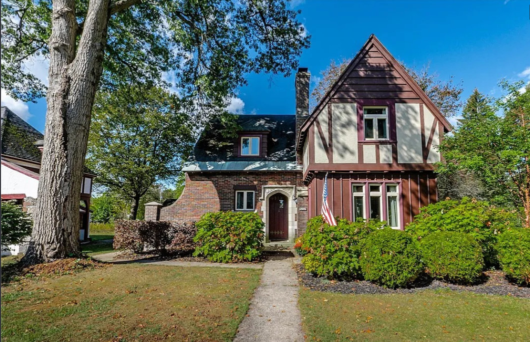 Pretty details! Love the front door! Circa 1930 in New York. $349,900
