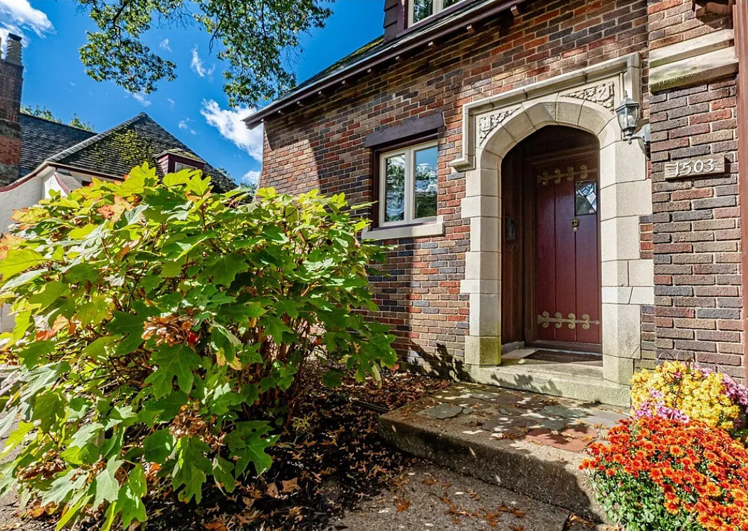Pretty details! Love the front door! Circa 1930 in New York. $349,900