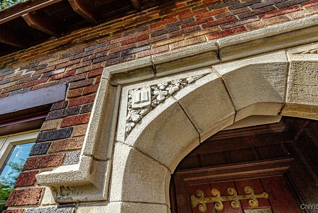 Pretty details! Love the front door! Circa 1930 in New York. $349,900