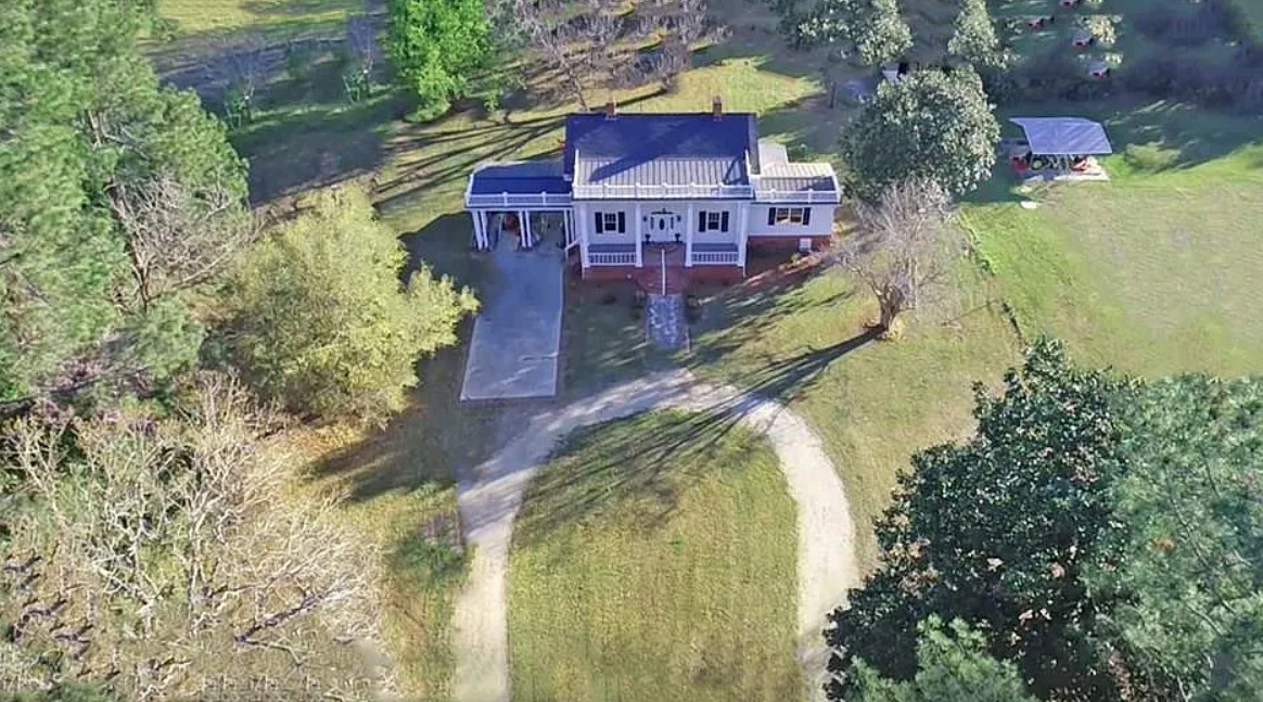Love the long driveway! Circa 1852. Over two acres in South Carolina