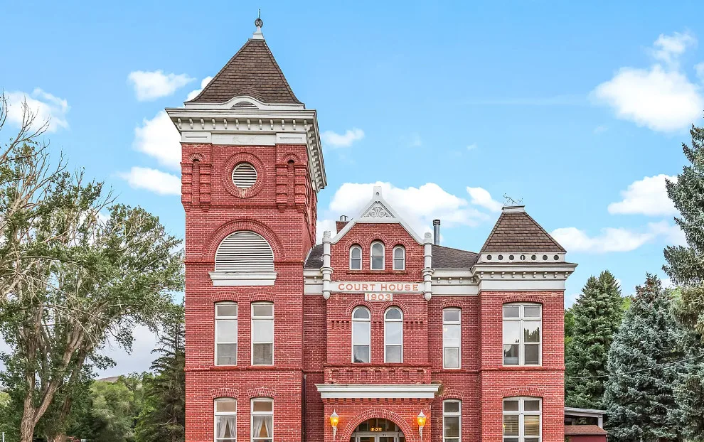 Historic Junction Courthouse. Circa 1903. On 1.5 acres in Utah. $1,150,000