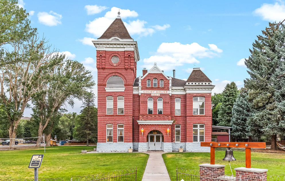Historic Junction Courthouse. Circa 1903. On 1.5 acres in Utah. $1,150,000