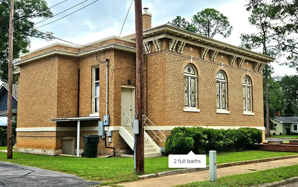 Beautiful! Former temple in Georgia. Circa 1916. $375,000