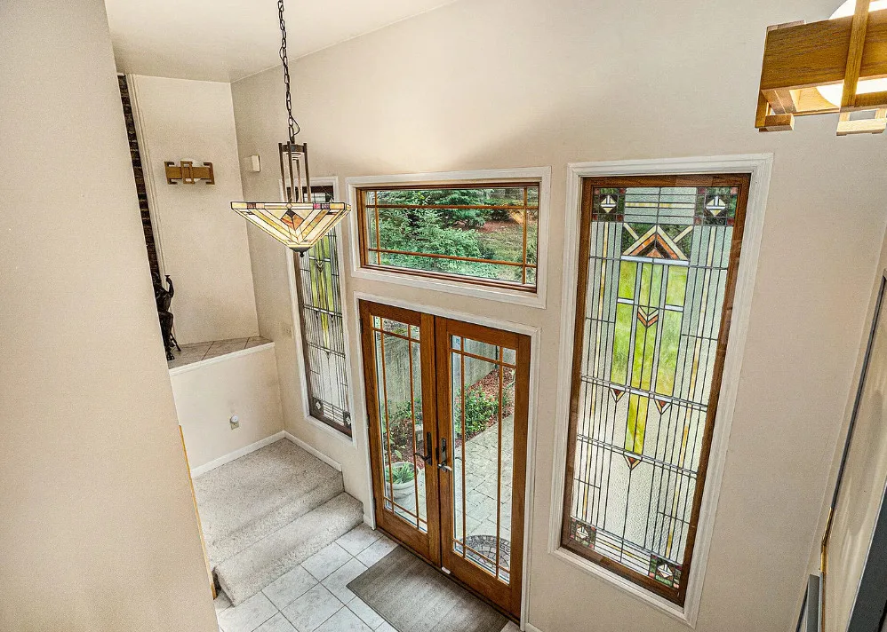 Love this! Student of Frank Lloyd Wright designed this home. 21 acres in Michigan. $599,900