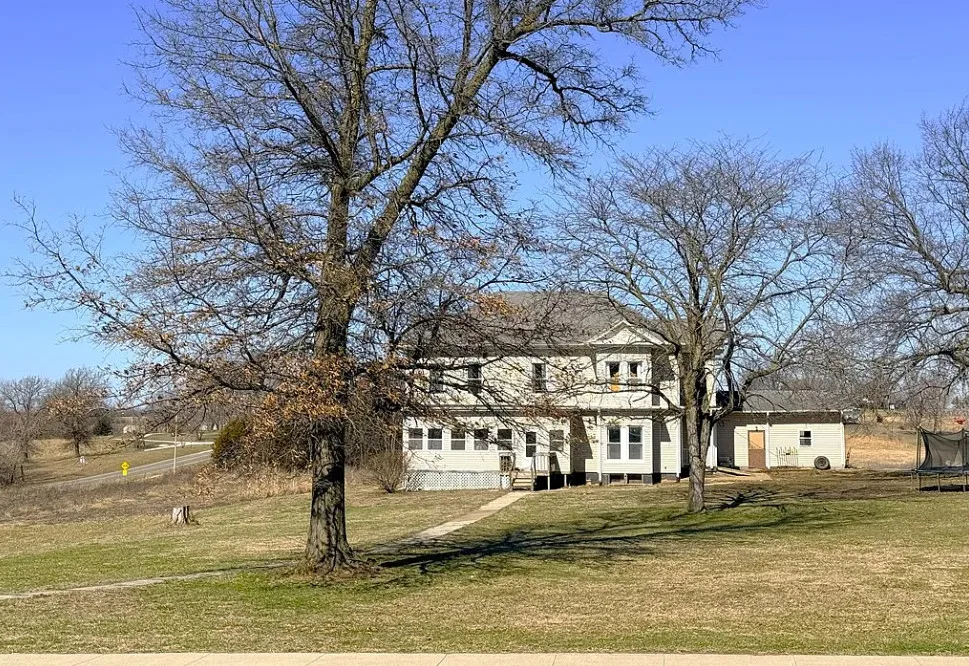 That staircase! That price! Six acres in Missouri. $172,000