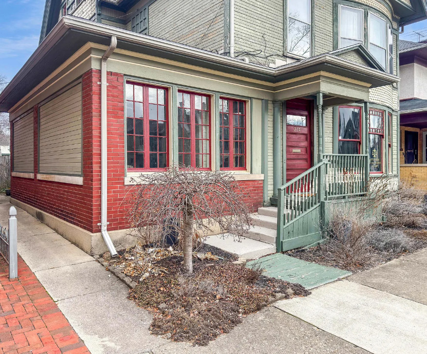 Pretty staircase and woodwork! C. 1900 in Ohio