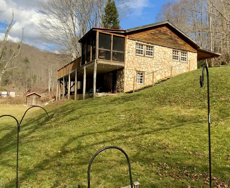 Pretty setting! Love the creek! Circa 1943 in North Carolina. $320,000