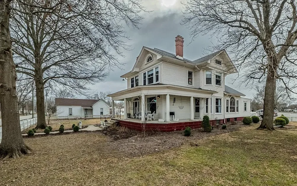 Beautiful staircase! Circa 1900 in Indiana. $349,900