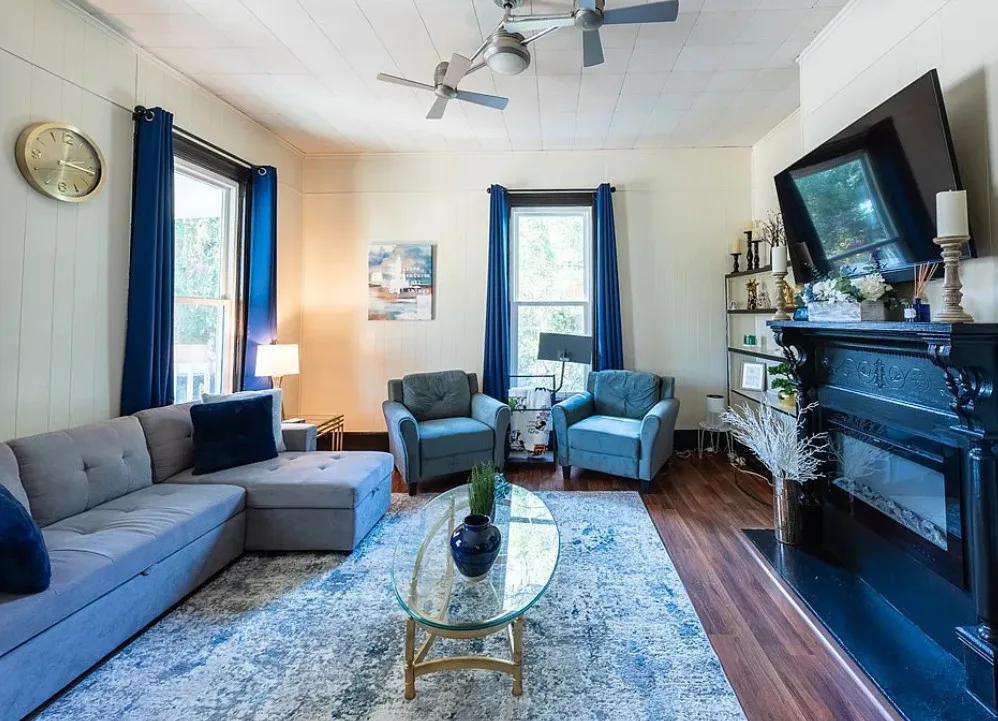 Porch goals! Move in ready! Detached in-law suite. C. 1900 in Georgia