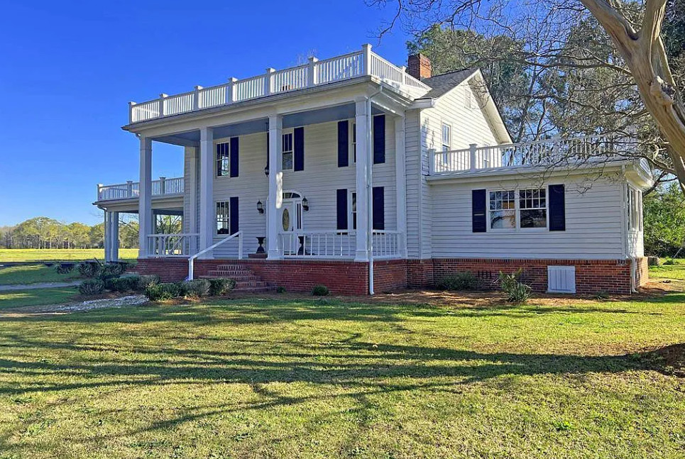 Love the long driveway! Circa 1852. Over two acres in South Carolina